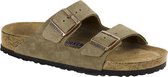 Birkenstock Arizona Taupe Zachtvoetbed