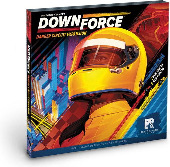 Thumbnail van een extra afbeelding van het spel Downforce Circuit Danger - Bordspel