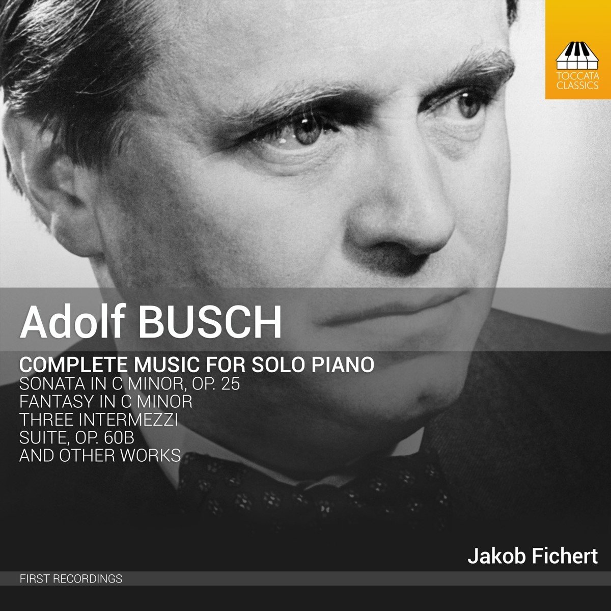 Jakob Fichert - Busch: Complete Music For Solo Piano (CD)