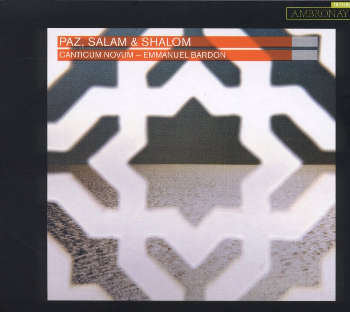 Canticum Novum - Paz, Salam & Shalom (CD)