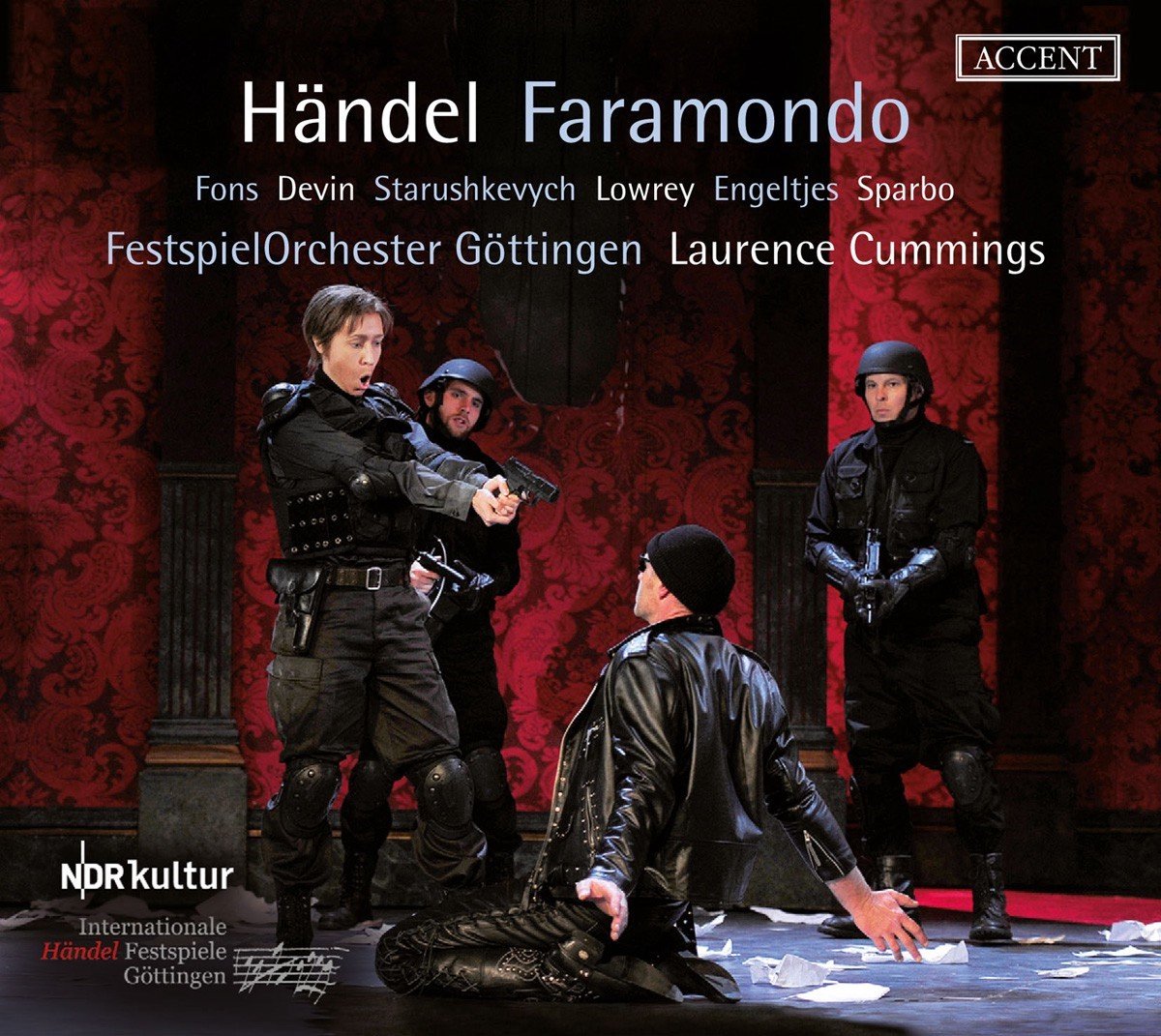 FestspielOrchester Göttingen, Laurence Cummings - Händel: Faramondo (3 CD)