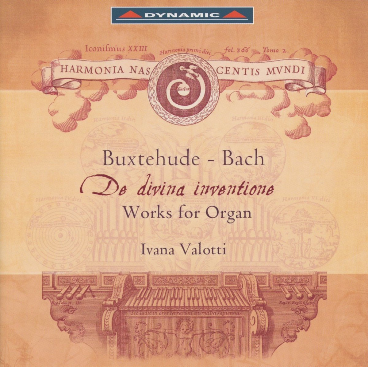 Ivana Valotti - De Divina Inventione (Works For Organ) (CD)