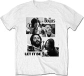 The Beatles Heren Tshirt -XXL- Let It Be Wit