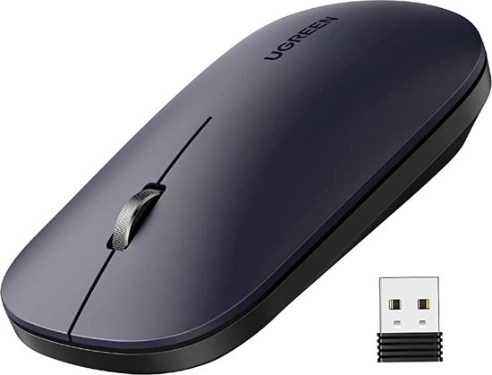 Rapoo Mt760mini Bluetooth Draadloze Muis - Bluetooth 5.0 En 2,4 Ghz Multi- mode Verbinding, Ondersteuning Voor 4 Apparaten, M Cross Computer Technologie, 11 Programmeerbare Knoppen - Donkergrijs | Muizen