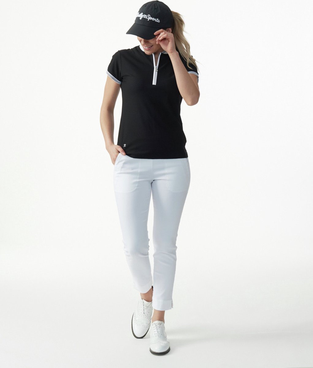 Corinne Caps Polo Shirt Black