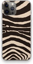 Case Company® - iPhone 12 Pro Max hoesje - Arizona Zebra - Soft Case / Cover - Bescherming aan alle Kanten - Zijkanten Transparant - Bescherming Over de Schermrand - Back Cover
