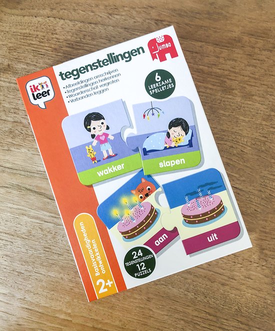 Jumbo - Ik Leer - Tegenstellingen - Educatief spel - Speelgoed vanaf 2 jaar