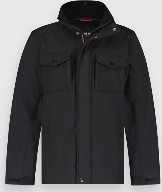 Twinlife Jacket Softshell zwart - L