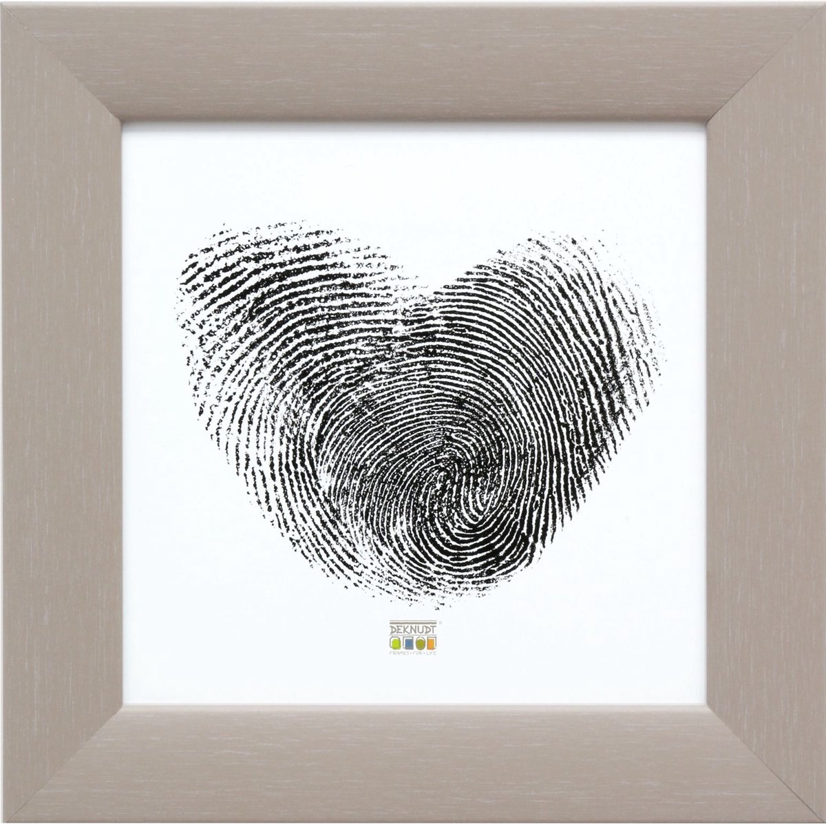 Deknudt Frames fotolijst S53GF3 - beige schilderlook - hout - 30x30 cm