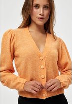 Minus Ayo Knit Cardigan Apricot Tan Melange