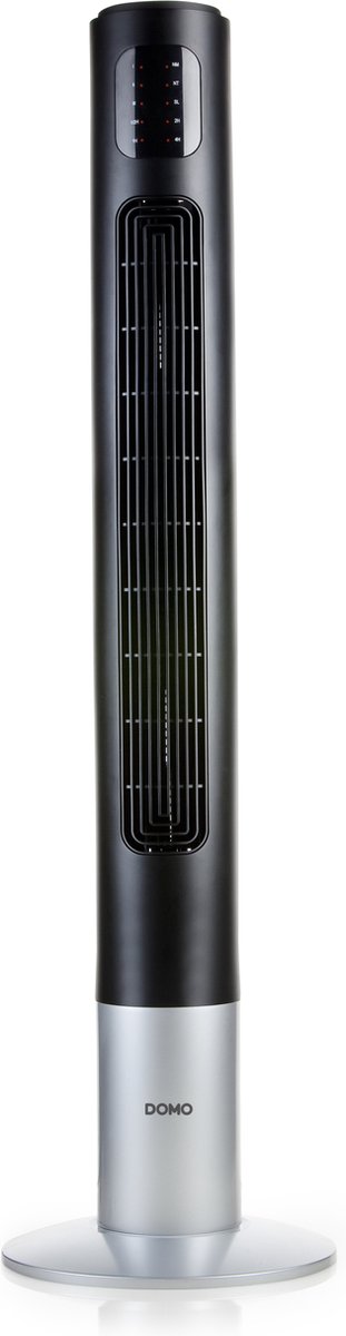 Bol.com DOMO DO8123 - Kolomventilator - 3 standen + 3 snelheden - 117 cm - Zwart aanbieding