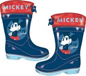 Arditex Regenlaarzen Mickey Mouse Junior Pvc Donkerblauw Maat 30