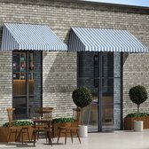Everest Luifel 400x120 cm blauw en wit