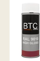 BTC-Line alkydlak hoogglans wit (RAL 9010) - 400 ml