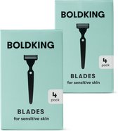 Boldking The Refill Blades duo pack 8x - scheermesjes voor normale huid