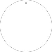 Blanco label wit, beschrijfbaar, 100 stuks 200 mm