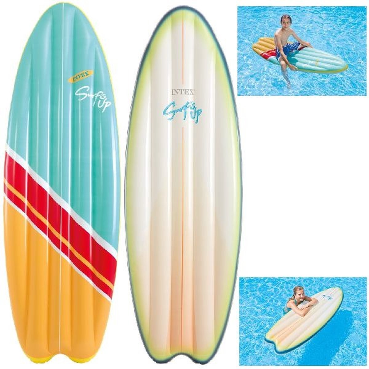 extract fusie Er is behoefte aan Intex SURFBOARD - Surfplank - Opblaasbaar | bol.com