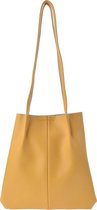 Tas 24*25 cm Geel