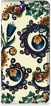 Coque Samsung Galaxy A22 4G | Bookcase M22 Fleur Baroque