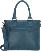 Micmacbags Porto Handtas - Jeansblauw