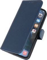 Wicked Narwal | bookstyle / book case/ wallet case Wallet Cases Hoes voor iPhone 12 Pro Navy