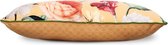 Gevuld kussen Fiori - 1-30x60 polyester nr.30228 oker