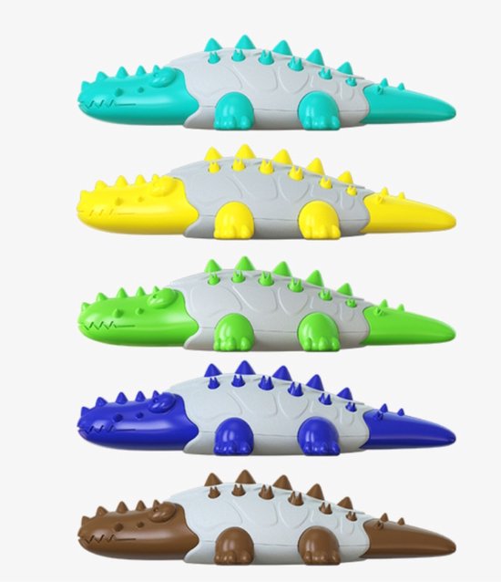 Beeztees Puppy Koel Bijtring - Hondenspeelgoed - 10 cm Groen - Fun Speelgoed - Pets Place