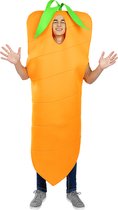 FUNIDELIA Wortel Kostuum voor vrouwen en mannen - One Size - Oranje