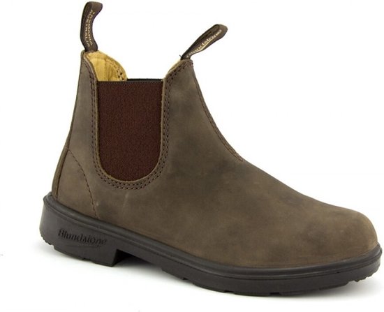 Foto: Blundstone 565 chelsea boots enkellaarsjes jongens bruin maat 34