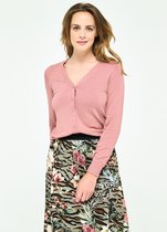 LOLALIZA Cardigan - Nude - Maat M