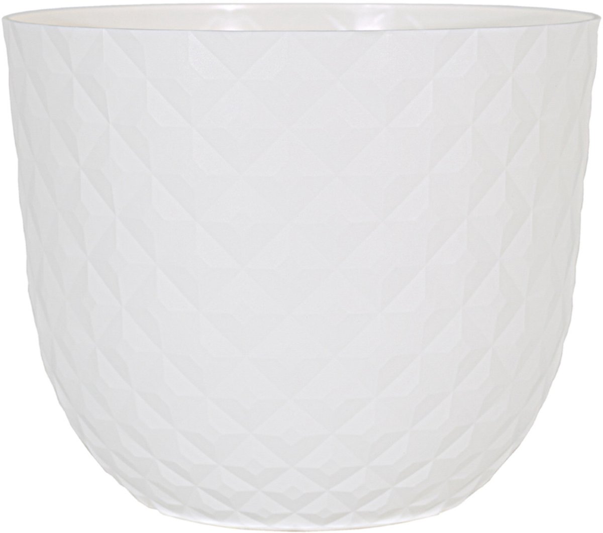 Bloempot Havana Tropical cm wit