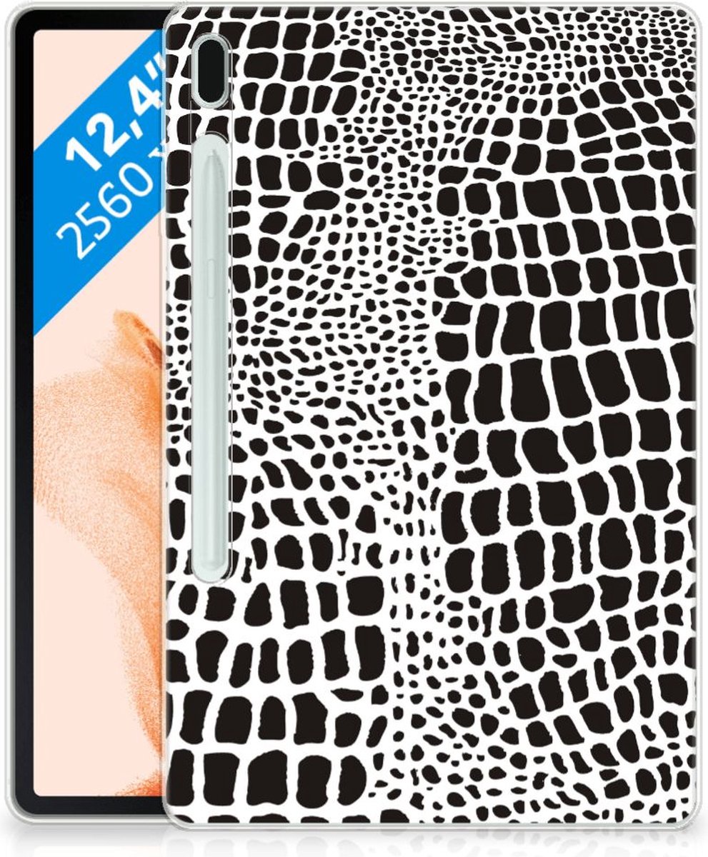 Samsung Galaxy Tab S7FE Back Case Slangenprint