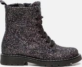 Kipling Hira veterboots blauw glitters - Maat 39