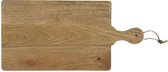 Tapasplank  - houten broodplank met touw  - 70 x 35 cm