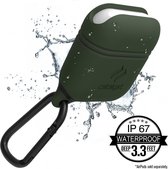 Apple AirPods 1 Hoesje - Catalyst - Waterproof Serie - Siliconen Hoesje - Groen - Hoesje Geschikt Voor Apple AirPods 1