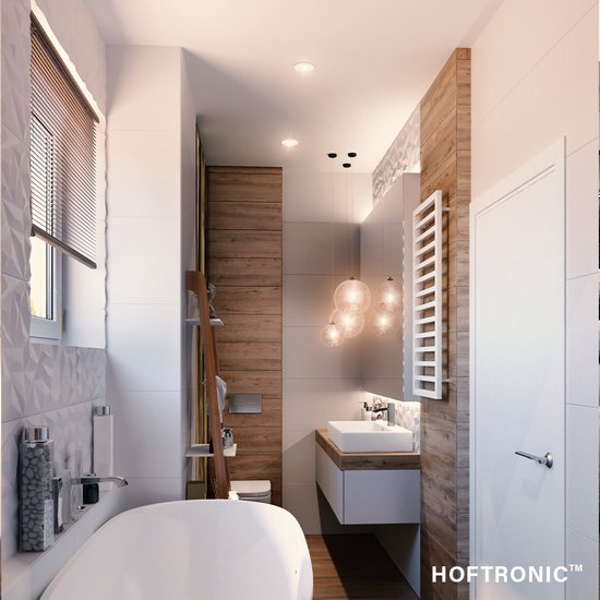Set de 10 HOFTRONIC Barcelona - Spots encastrables salle de bain LED - IP44  Waterproof