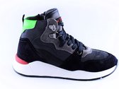 Hip sneaker H1540-46CO-AC blauw lime groen-37