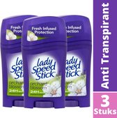 Lady Speed Stick Orchard Blossom Deodorant Stick - 24H Anti Transpirant Deo Stick - Anti Witte Strepen - Bestverkochte Deodorant Vrouw - 3X45g