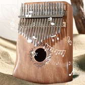 Lavazo® Kalimba - Duimpiano - Muziekinstrument - 17 Tonen - Voor Kinderen En Volwassenen