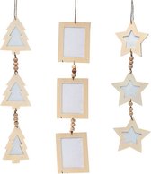 LuxuryLiving - Kerstkrans - 10 x 0,5 x 47 cm - Hout