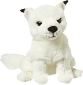 Pluche Poolvos knuffel van 18 cm - Dieren speelgoed knuffels cadeau - Knuffeldieren/beesten