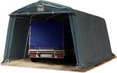 Garagetent 3,3 x 4,8 m carport ca. 500 g/m² PVC-zeil weidetent beschutting opslagtent garage groen