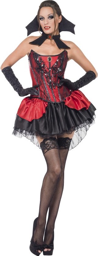 textuur Afhankelijk Downtown Verleidelijke vampier kostuum - Sexy Vampieren pakje - Halloween kleding  dames maat... | bol.com