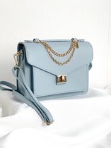 XARI COLLECTIONS - 'JOY' leren handtas - Lederen tas - Schouder/crossbody - Handgemaakt in Italië - Echt leer - Schoudertas - Handtas