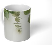 Mok - Groene eucalyptusbladeren - 350 ML - Beker