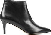 Lina Locchi Vrouwen Leren       Enkellaarsjes / Laarzen / Damesschoenen L1144 led - Zwart - Maat 37