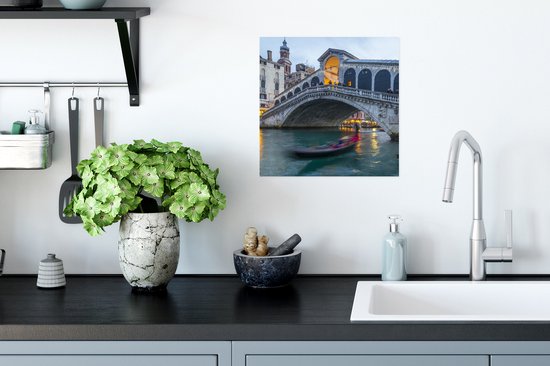 Poster Venetië - Pont - Italie - 30x30 cm