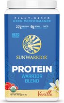 Sunwarrior blend proteine eiwitten vanille 750 gram