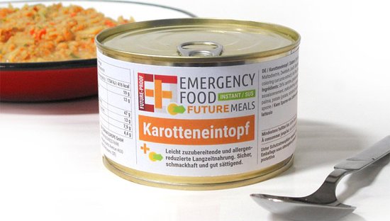 EF Emergency Food Carrot Stew (125g) Wortel Maaltijd Noodrantsoen