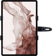 Shop4 - Samsung Galaxy Tab S8 Autohouder Hoofdsteun Tablet Houder Zwart